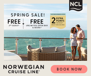 Norwegian Cruise Line 50% Off + Free Extras - Special cruise offer